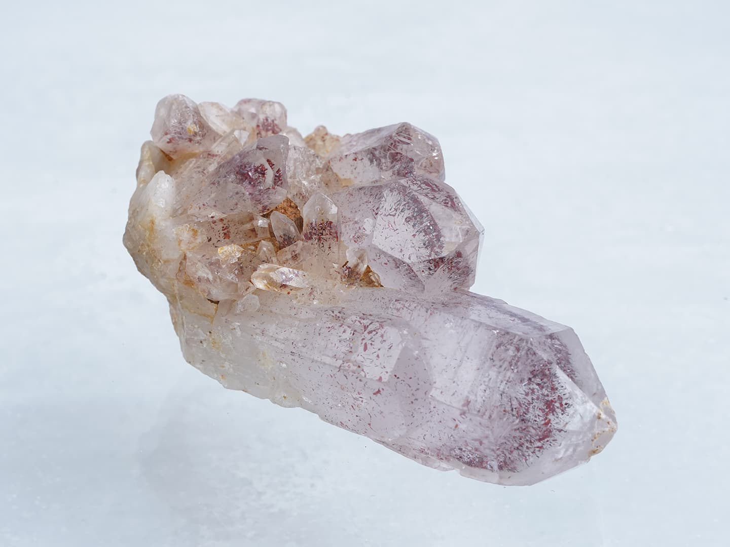 Phantom lepidocrocite in quartz 94.8g /レピドクロサイト・イン・クォーツ