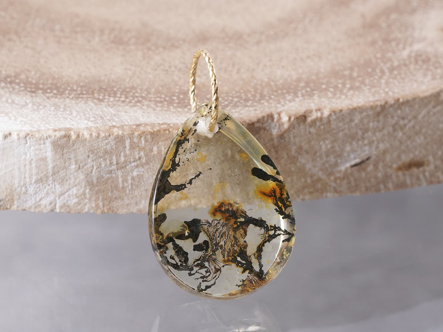 Dendritic quartz charm 16.70 /デンドリティッククォーツ