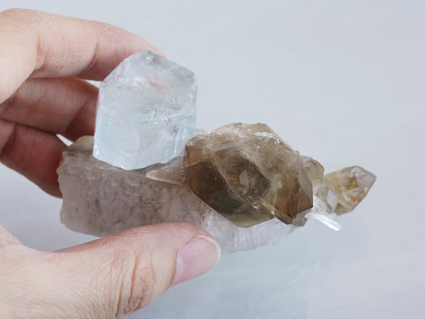 Clear Quartz Clear Quartz Crystal Quartz Crystal Set of 2 
