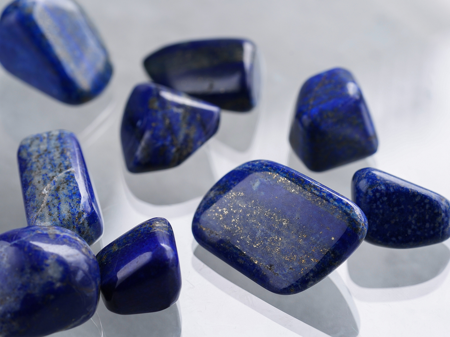 Lapis lazuli tumbled stone 3pcs set /ラピスラズリ