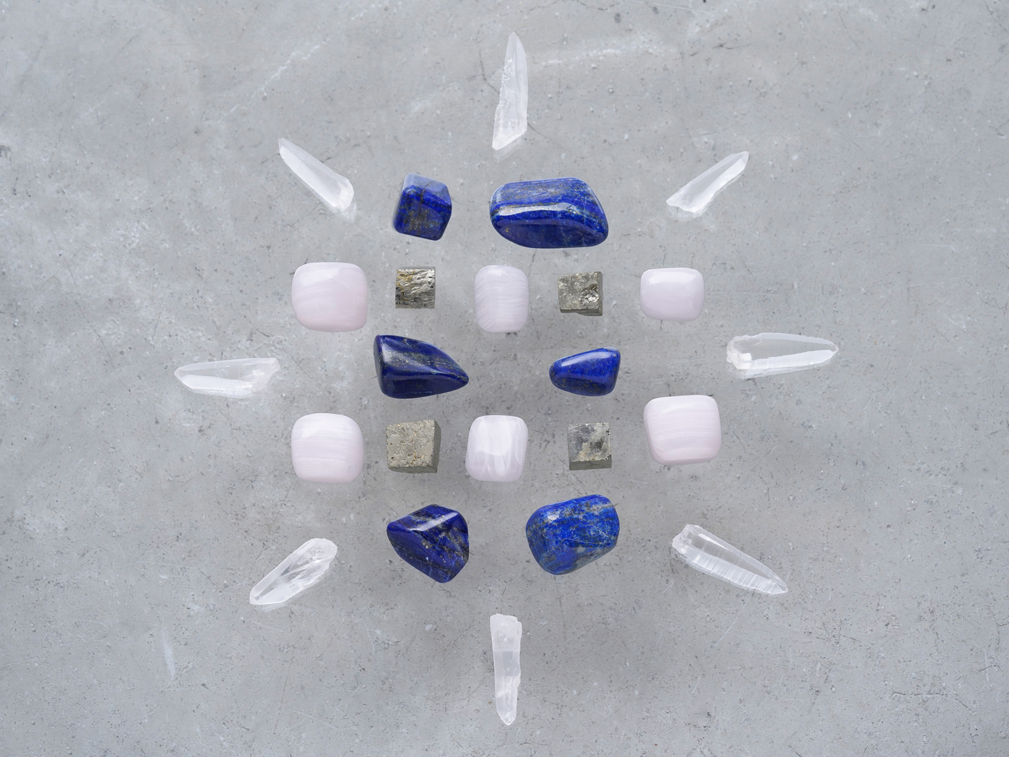 Lapis lazuli tumbled stone 3pcs set /ラピスラズリ | Hariqua 