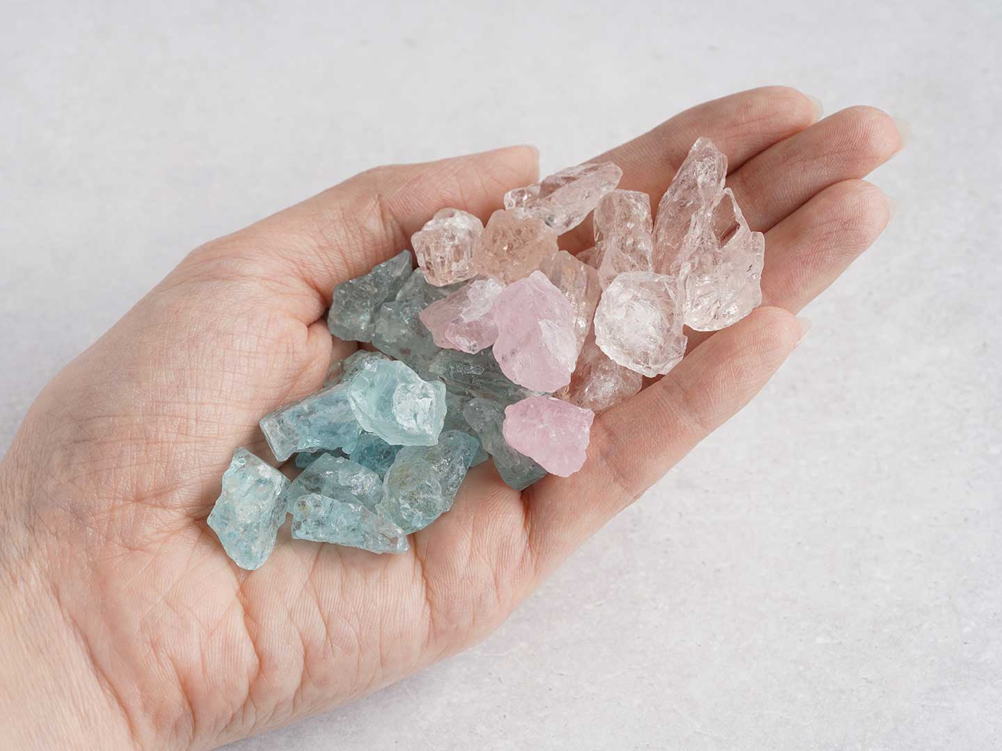 Phenakite & Beryls set crystals /フェナカイト、ベリル | Hariqua
