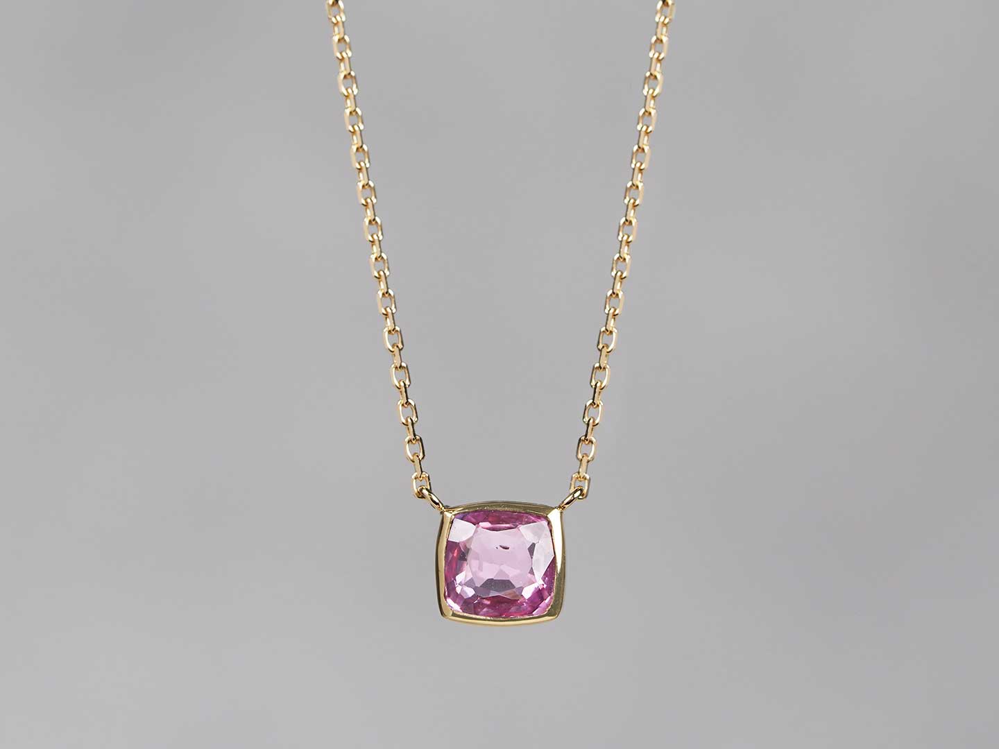 Pink spinel necklace 0.53 /ピンクスピネル | Hariqua-パワーストーン