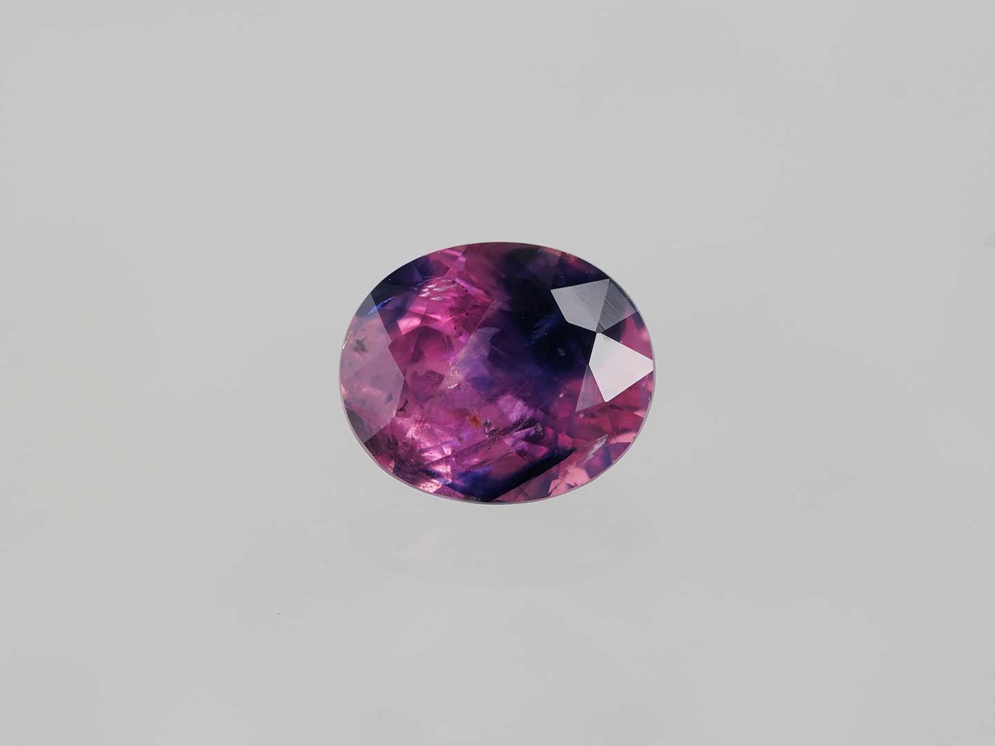 Pink × Blue sapphire 0.68 /ピンクサファイア、ブルーサファイア