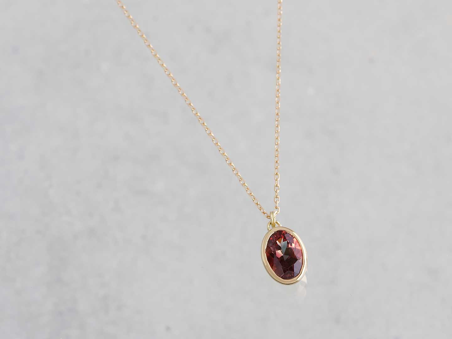Oregon Sunstone necklace 0.71 /オレゴンサンストーン | Hariqua